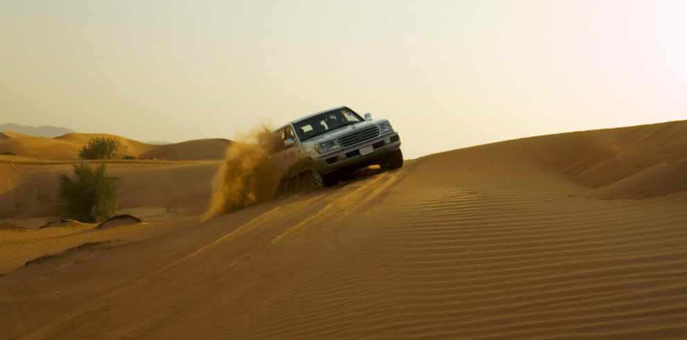 evening desert safari in dubai
